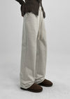 [MADE] Pantalons à bande large Vient Brushed
