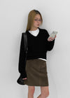 [MADE] STENNE V-NECK KNIT 50% WOOL