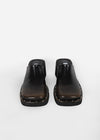 Pilotton Leather Studded Mules