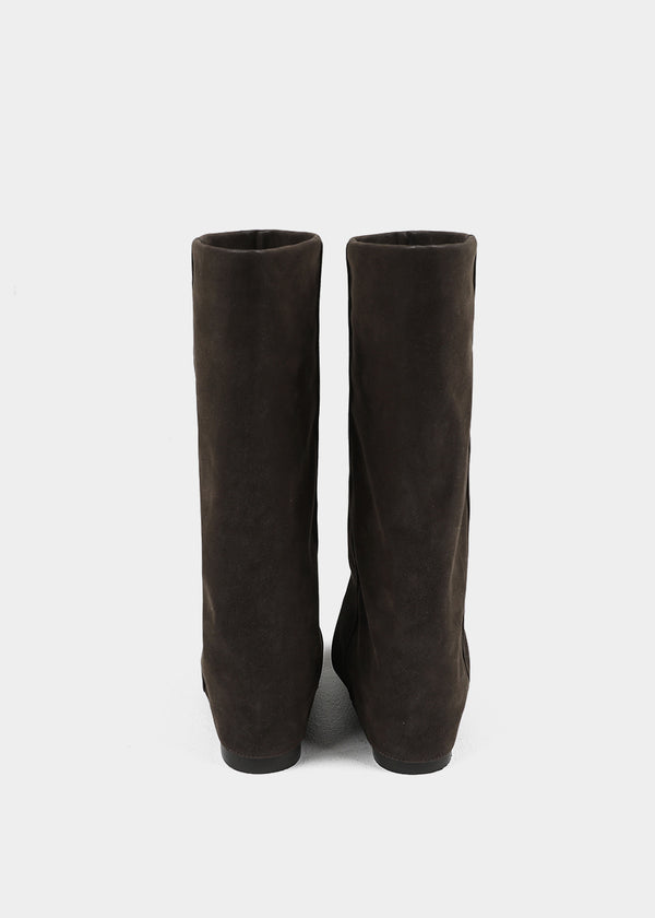 Bottes en cuir pliantes Showball