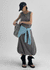 Polce Balloon Sleeveless Long Dress