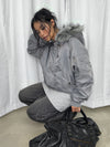 [MADE] Nunil Fur Trimming Hooded Jumper