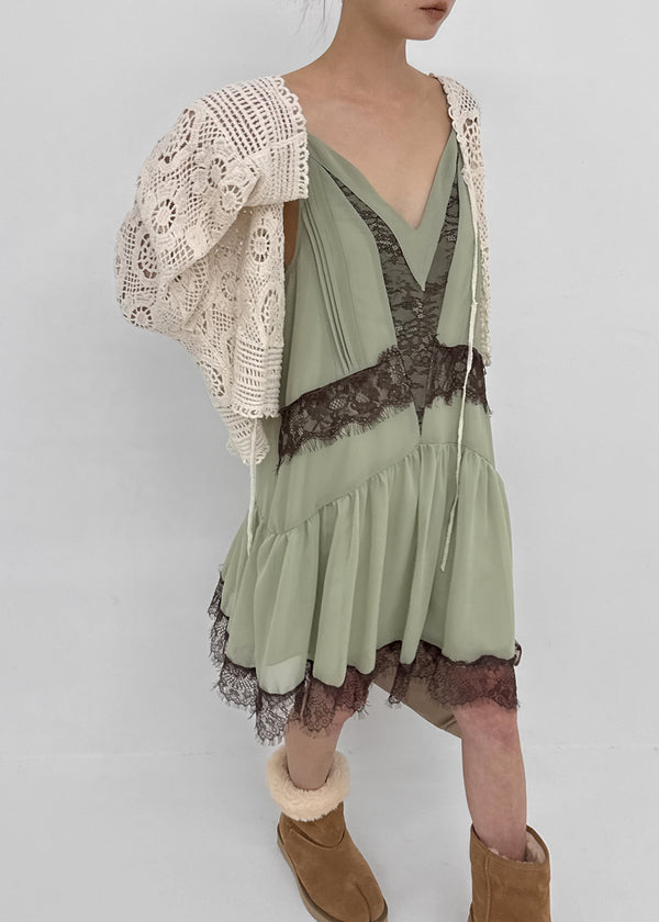 Kink Crochet Knit Cardigan
