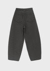 Koiren Striped Wide Balloon Pants