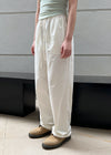 [MADE] Drawstring Waist Wide-Leg Pants