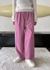 [MADE] Drawstring Waist Wide-Leg Pants