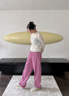 [MADE] Drawstring Waist Wide-Leg Pants