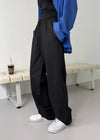 [MADE] Drawstring Waist Wide-Leg Pants