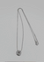 Frau Silver Pendant Drop Necklace