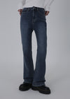 [B-DENIM] PANTALONES SLIM DE BOTÓN 001 - AZUL