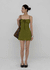 Quartz Jacquard Sleeveless Mini Dress