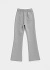 [B-BASIC] Pantalons en coton épais à coupe bootcut avec bande