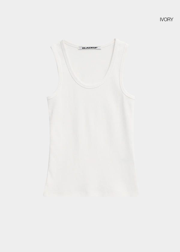 [B-BASIC] Standard U-Neck Tank Top