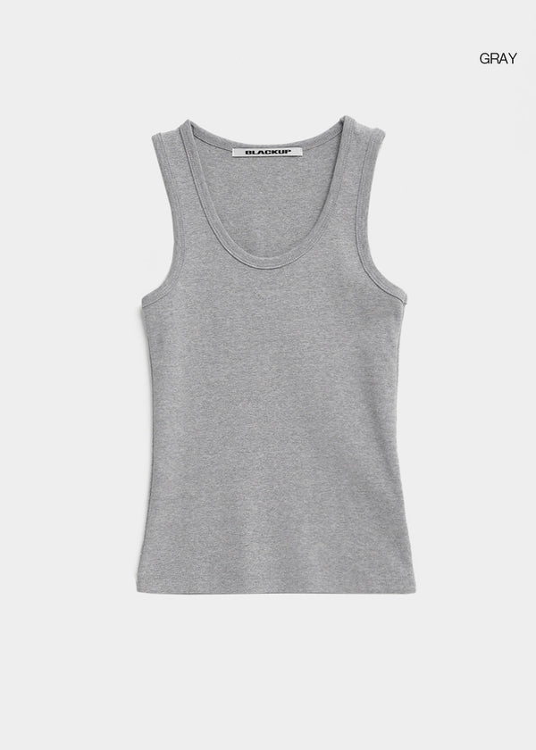 [B-BASIC] Standard U-Neck Tank Top