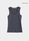 [B-BASIC] Standard U-Neck Tank Top