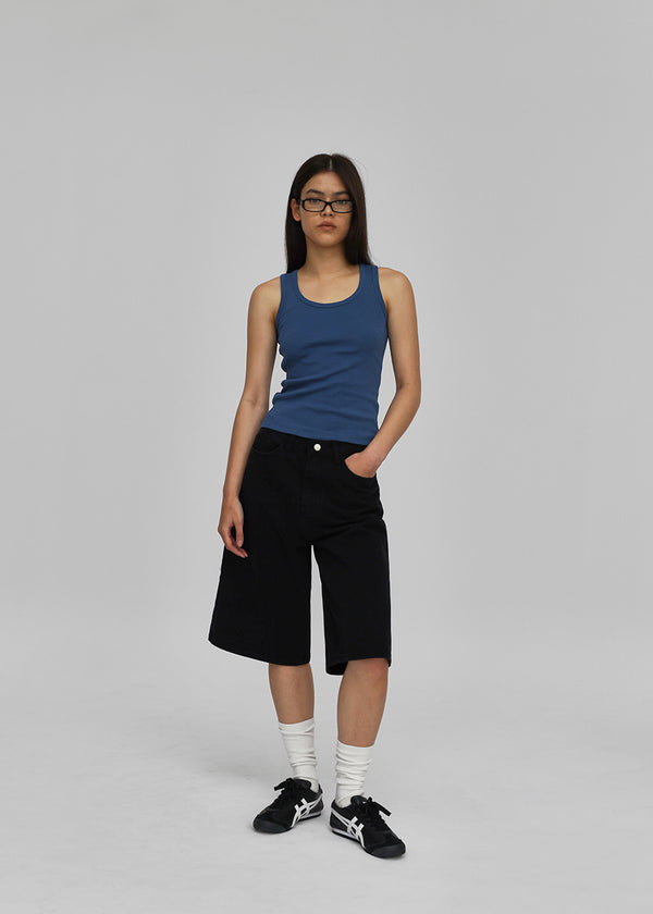 [B-BASIC] Standard U-Neck Tank Top