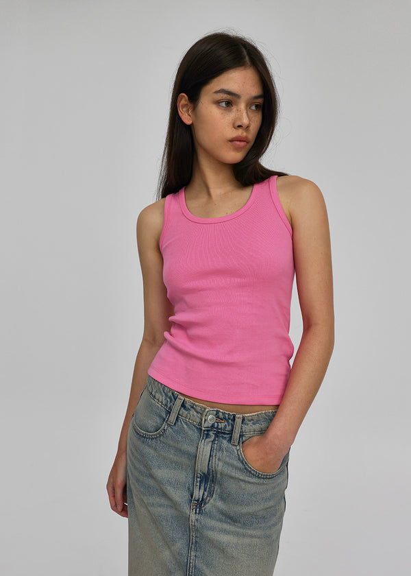 [B-BASIC] Standard U-Neck Tank Top