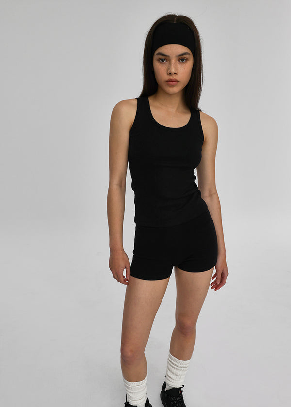 [B-BASIC] Standard U-Neck Tank Top