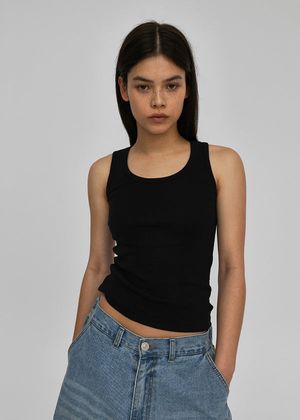 [B-BASIC] Standard U-Neck Tank Top