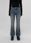 [B-DENIM] BOTAS VINTAGE SLIM DE PANTALÓN ACAMPANADO 020