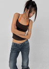 Robpa Halter Layered Sleeveless (Built-in Cap)