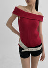 [MADE] Marilu Tricot Off-Shoulder