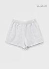 [B-BASIC] Pantalones Cortos de Banda de Algodón Ligero