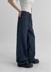 [B-DENIM] NO DESVANECER STRAIGHT 025