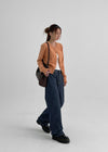 [B-DENIM] NO DESVANECER STRAIGHT 025