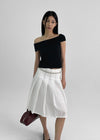 [MADE] Swalin Pleated Midi Skirt