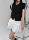 [MADE] Florin Flare Mini Skirt Pants
