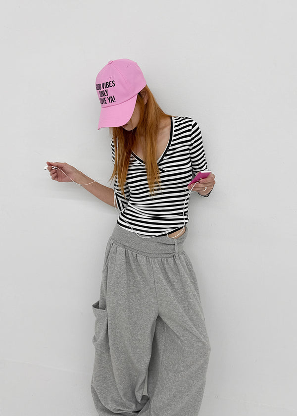 Ritu Color Lettering Ball Cap