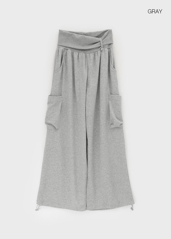 Churobi Two-way Cargo Elastic Pants