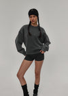 [B-BASIC] Sudadera de lavado de sudor con sal pesada