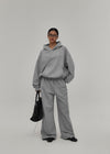 [B-BASIC] Pantalones Anchos de Dos Vías de Sudor Pesado