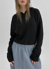 [MADE] Kinshu Cropped Raglan Hooded Knit