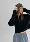 (UNISEX) DeKang incision wide string pants