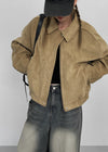 [MADE] Áo khoác blouson da lộn Walter