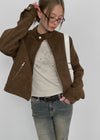 [MADE] Walnut Suede Jacket