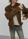 [MADE] Walnut Suede Jacket