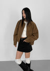 [MADE] Áo khoác blouson da lộn Walter