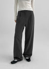 [MADE] Neutral Tension One-Tuck Wide Slacks