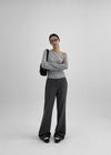 [MADE] Neutral Tension Semi-boot Cut Slacks