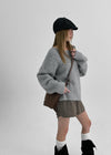 Camellia Suede Crossbody Bag