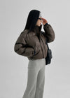 Elsoan Semi-Crop Leather Padding