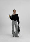 [MADE] Pantalones con Banda de Rayas Kirid Gimo