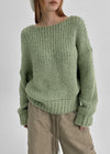 Mulfree boatneck color knit