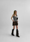 Bottes en cuir pliantes Showball