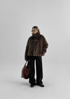 Kimelly Nubeam Buckle Fur Jacket 2 oz