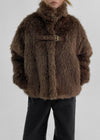 Kimelly Nubeam Buckle Fur Jacket 2 oz